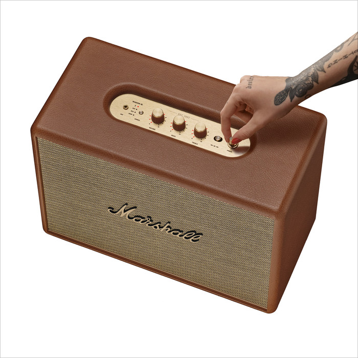 Marshall Woburn III BT Bruin bovenkant