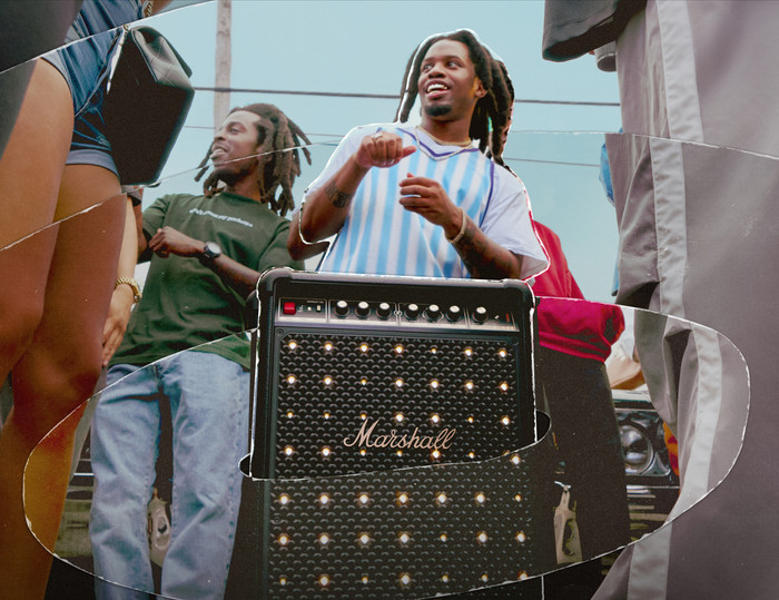 Marshall Bromley 750 product in use