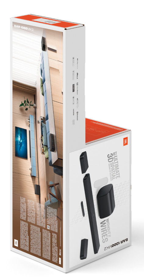 JBL Bar 1300 M2 Zwart verpakking