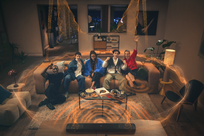 JBL Bar 1300 M2 Zwart product in gebruik