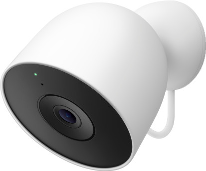 Google Nest Cam Outdoor Wired rechterkant