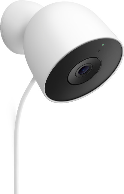 Google Nest Cam Outdoor Wired linkerkant