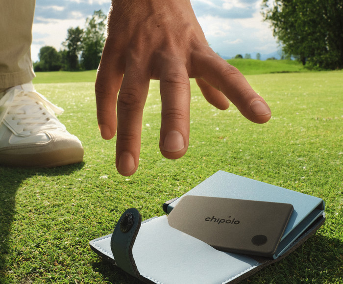 Chipolo CARD product in gebruik