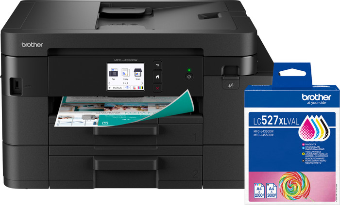 Brother MFC-J4550DW + 1 set extra XL cartridges Main Image