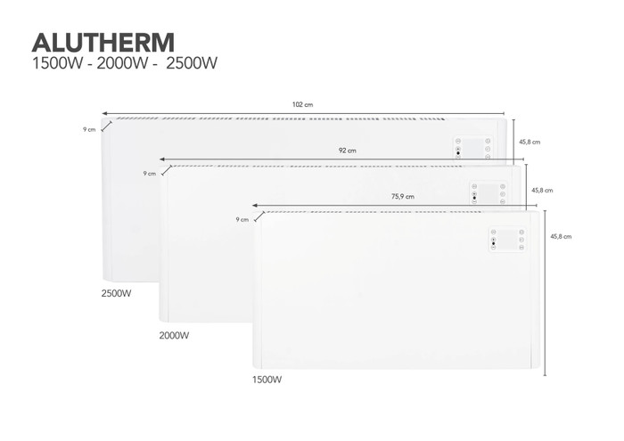 Eurom Alutherm 2000 Wifi Wit visual leverancier