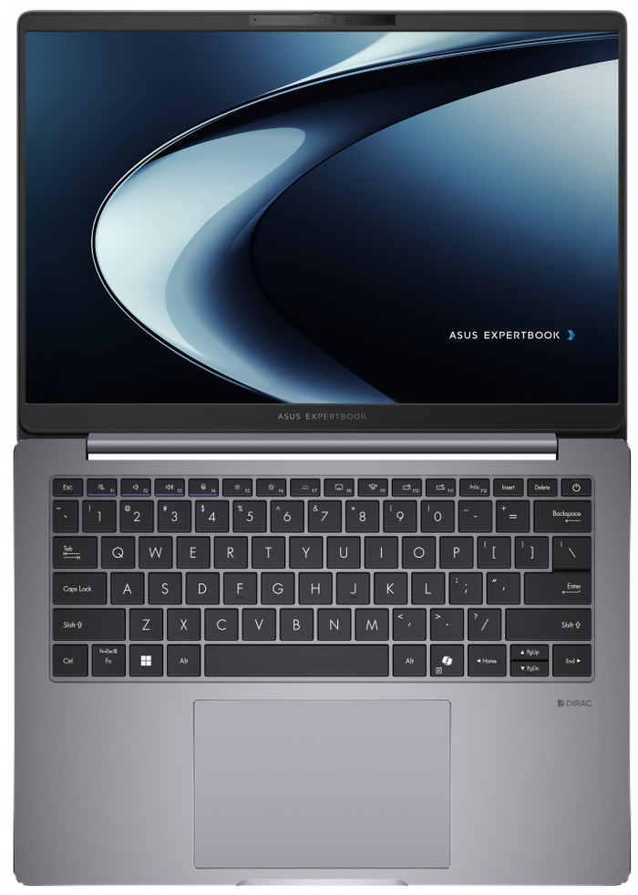 ASUS ExpertBook PM3406CKA-LY0212X QWERTY bovenkant