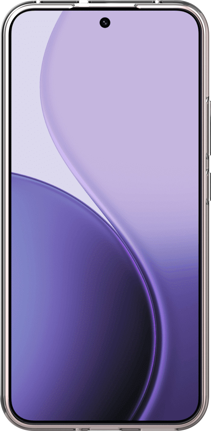 Just in Case KickLite OPPO Reno14 F/Reno14 FS Back Cover Transparent front