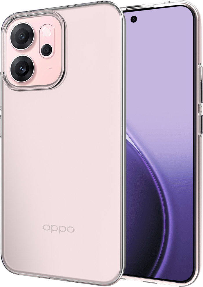 Just in Case KickLite OPPO Reno14 F/Reno14 FS Back Cover Transparent front