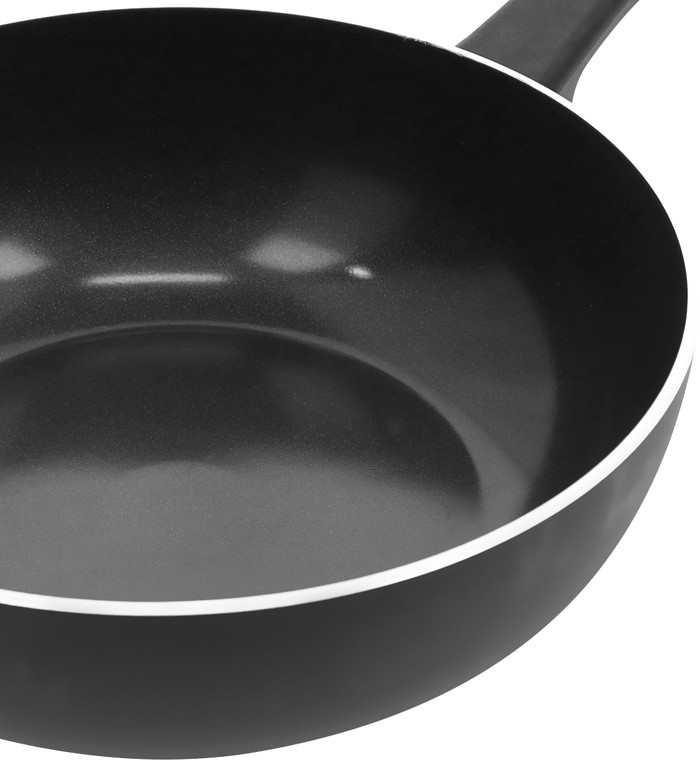 Demeyere Alu Cosi 3 Ceramic Frying Pan Set 24cm + 28cm + Wok 28cm detail