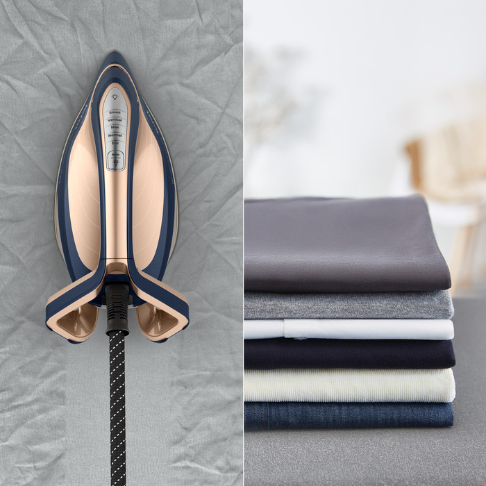 Tefal Pro Express Vision Max GV9910 product in gebruik