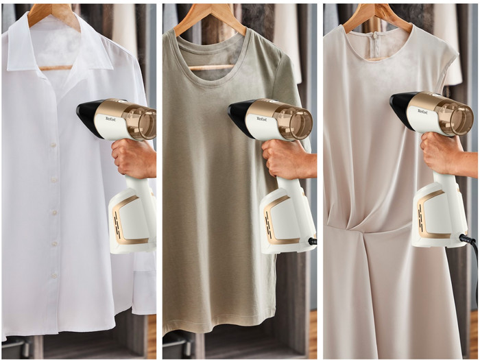 Tefal AeroSteam DT9820 product in gebruik