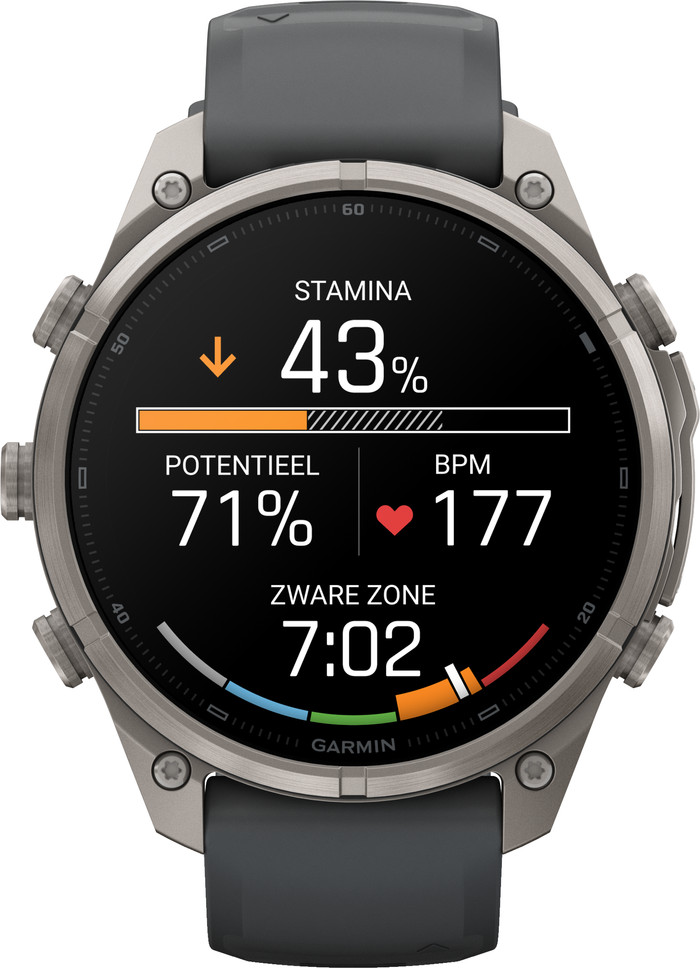Garmin Fenix 9 Pro Zwart 47mm voorkant