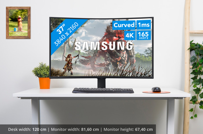 Samsung Odyssey G7 LS37FG756EUXEN visual Coolblue 1