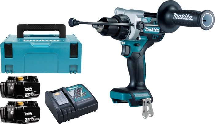 Makita DHP486RTJ 5.0Ah Battery (2x) Starter Pack Main Image