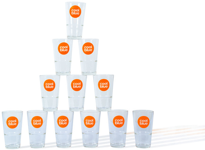 Coolblue Beer Glasses (12 units) detail
