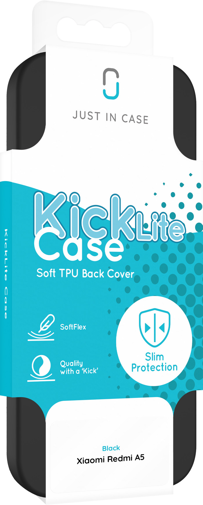 Just in Case Soft Design Xiaomi Redmi A5 Back Cover Black packaging