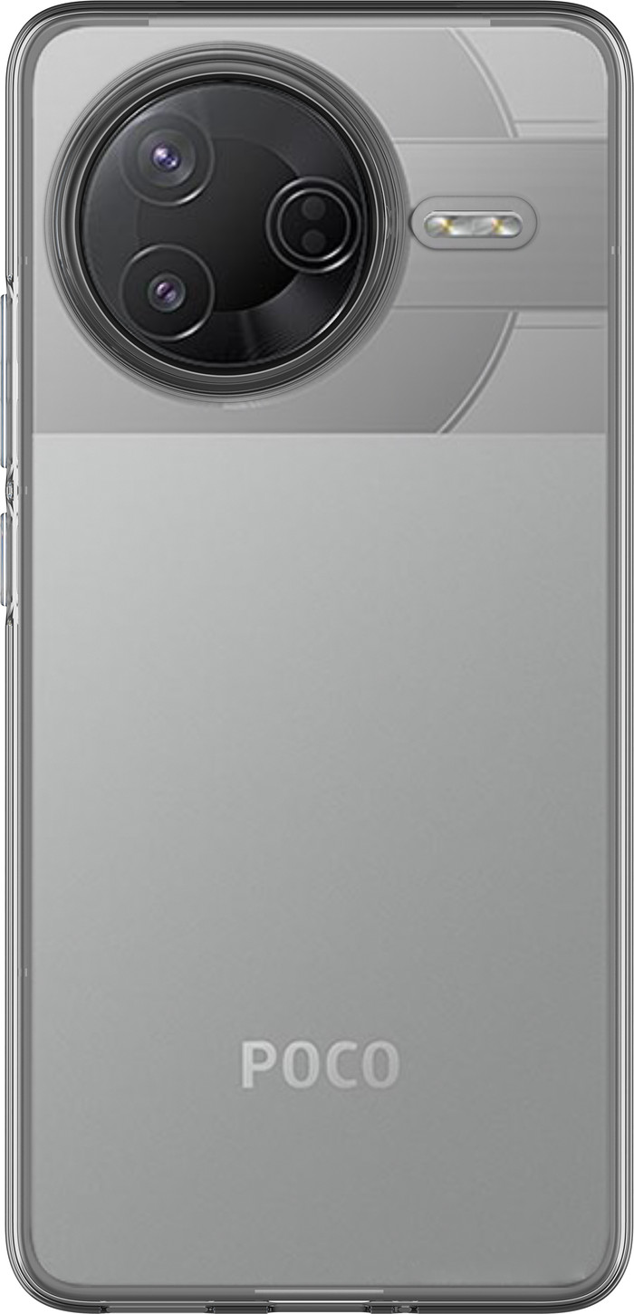 Just in Case Soft Design Xiaomi Poco F7 Pro Back Cover Transparant Main Image