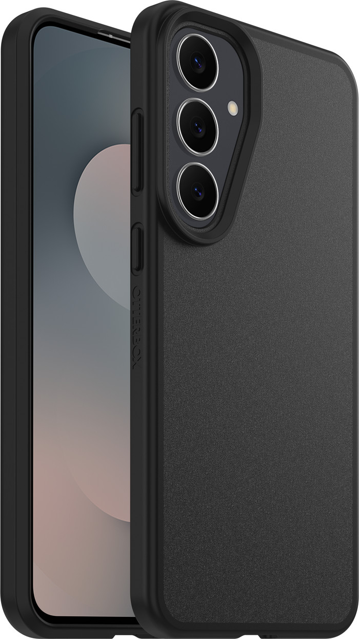 Otterbox React Samsung Galaxy S25 FE Back Cover Black left side