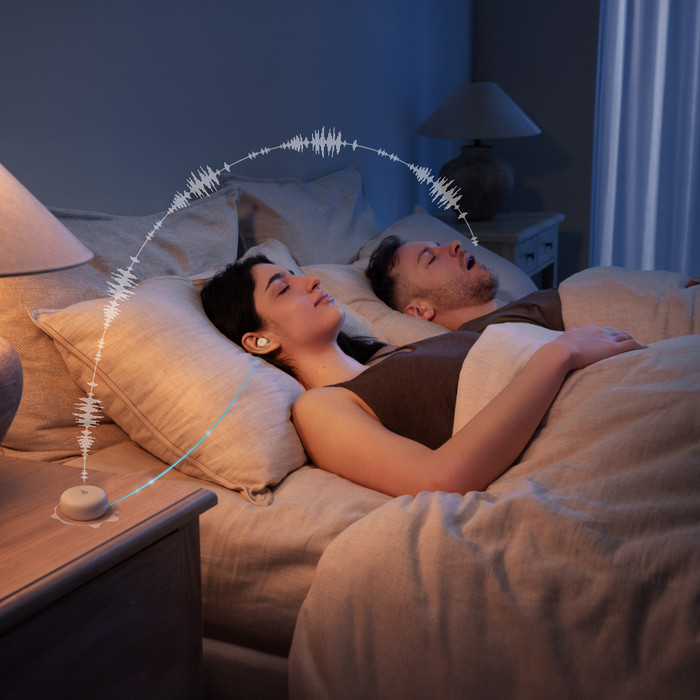 Soundcore Sleep A30 White product in use