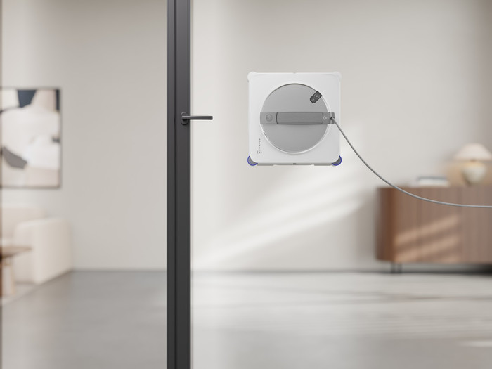 Ecovacs WINBOT W2S product in gebruik