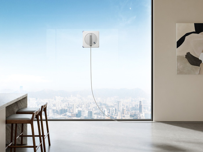 Ecovacs WINBOT W2S product in gebruik