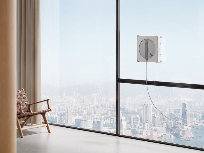 Ecovacs WINBOT W2S product in gebruik