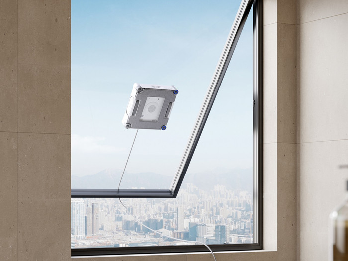 Ecovacs WINBOT W2S product in gebruik