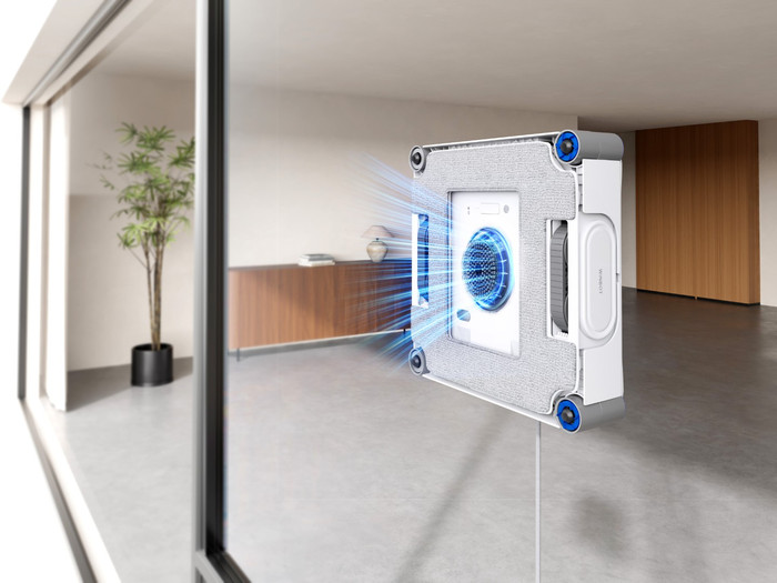 Ecovacs WINBOT W2S product in gebruik