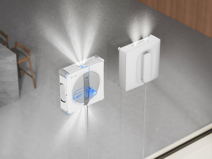 Ecovacs WINBOT W2S product in gebruik