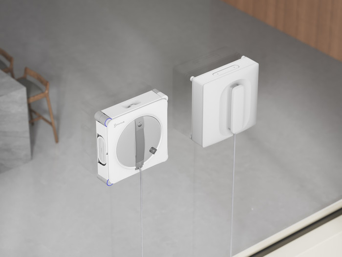 Ecovacs WINBOT W2S product in gebruik