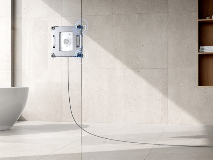 Ecovacs WINBOT W2S product in gebruik