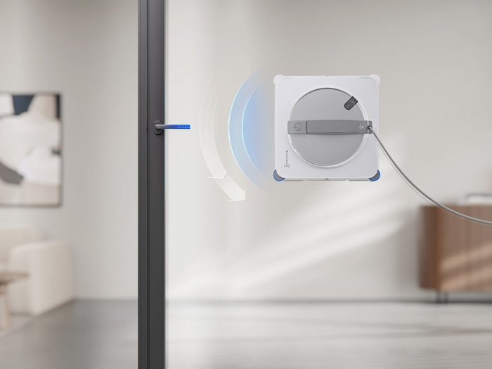 Ecovacs WINBOT W2S product in gebruik