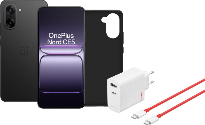 OnePlus Nord CE 5 128GB Zwart 5G + Accessoirepakket Main Image