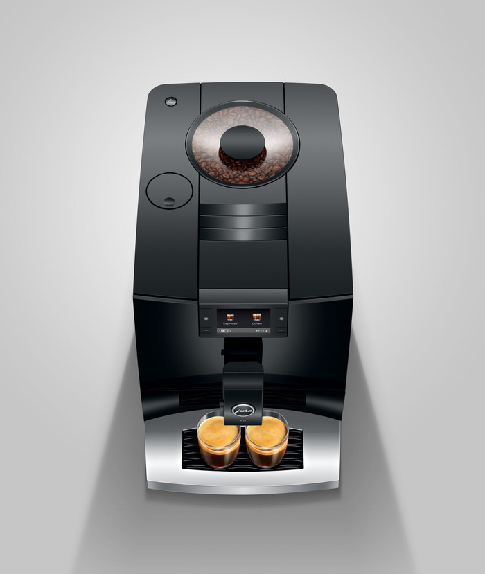 Jura C9 Piano Black (EA) bovenkant