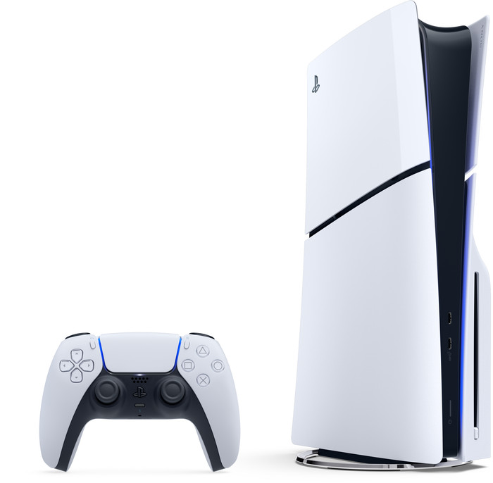 PlayStation 5 Slim Disc Edition + EA Sports FC 26 front