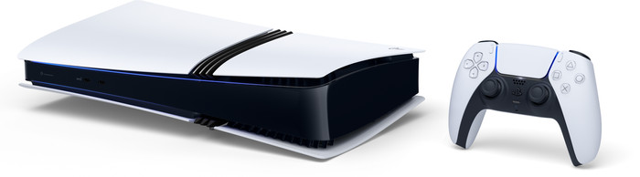 PlayStation 5 Pro + Disc Drive + FC 26 + Extra Controller Wit detail