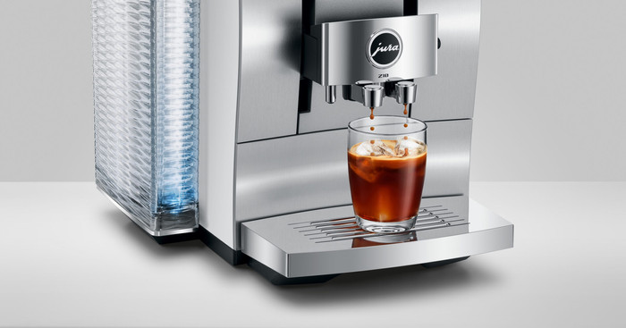 JURA Z10 Aluminium White (EB) detail