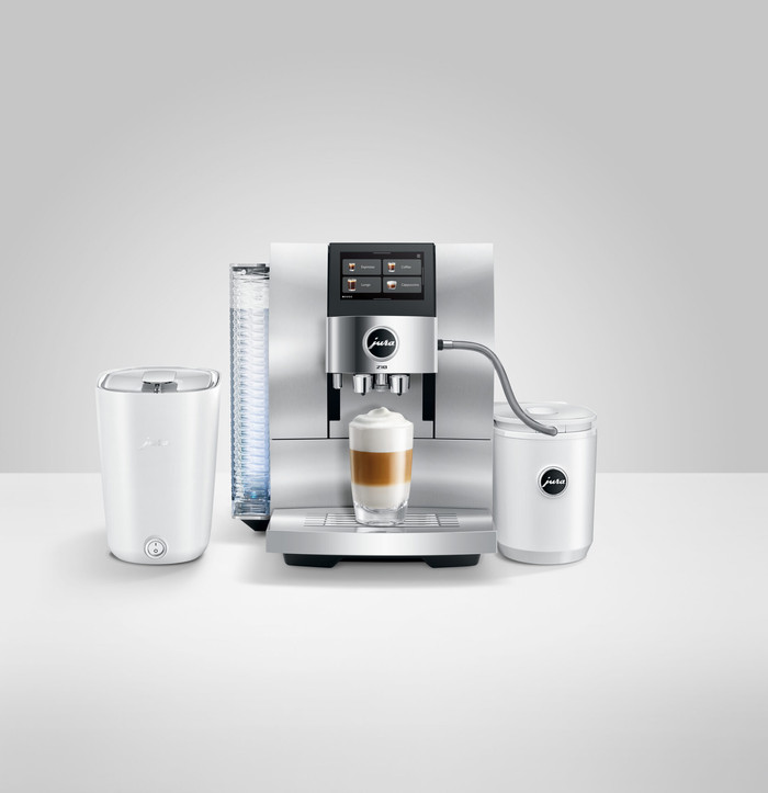 JURA Z10 Aluminium White (EB) product in gebruik