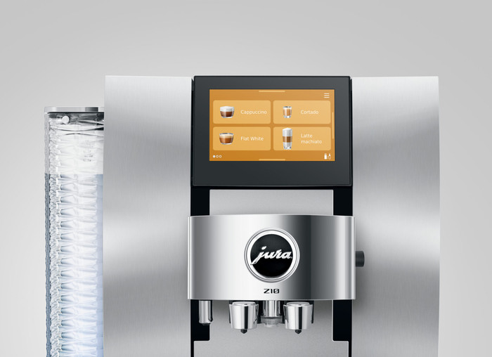 JURA Z10 Aluminium White (EB) detail