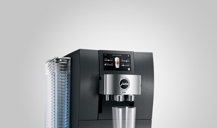 JURA Z10 Aluminum Black (EB) detail