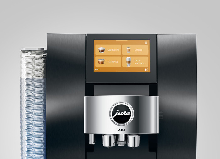 JURA Z10 Aluminum Black (EB) detail