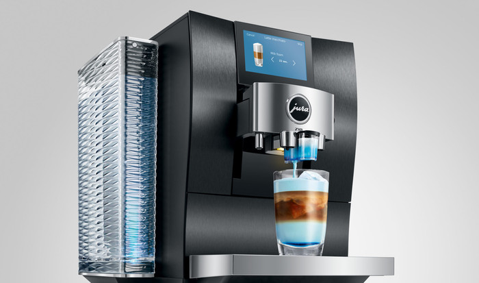 JURA Z10 Aluminum Black (EB) detail