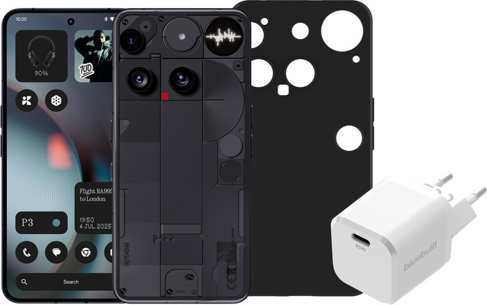 Nothing Phone (3) 256GB Zwart 5G + Accessoirepakket Main Image