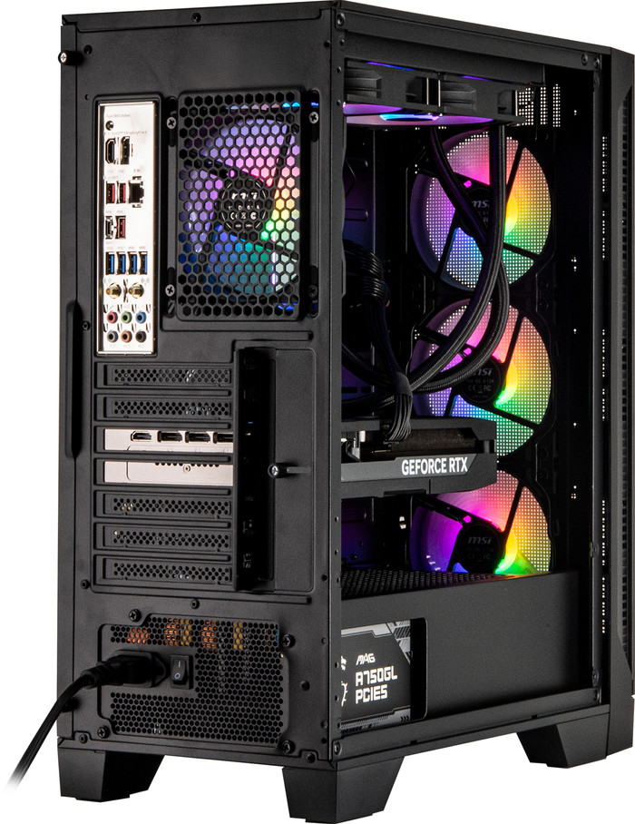 Cobalt x POWERED BY MSI - Tier 2 - RTX 5070 Ti - Ryzen 7 9800X3D - 32GB - 2TB SSD back