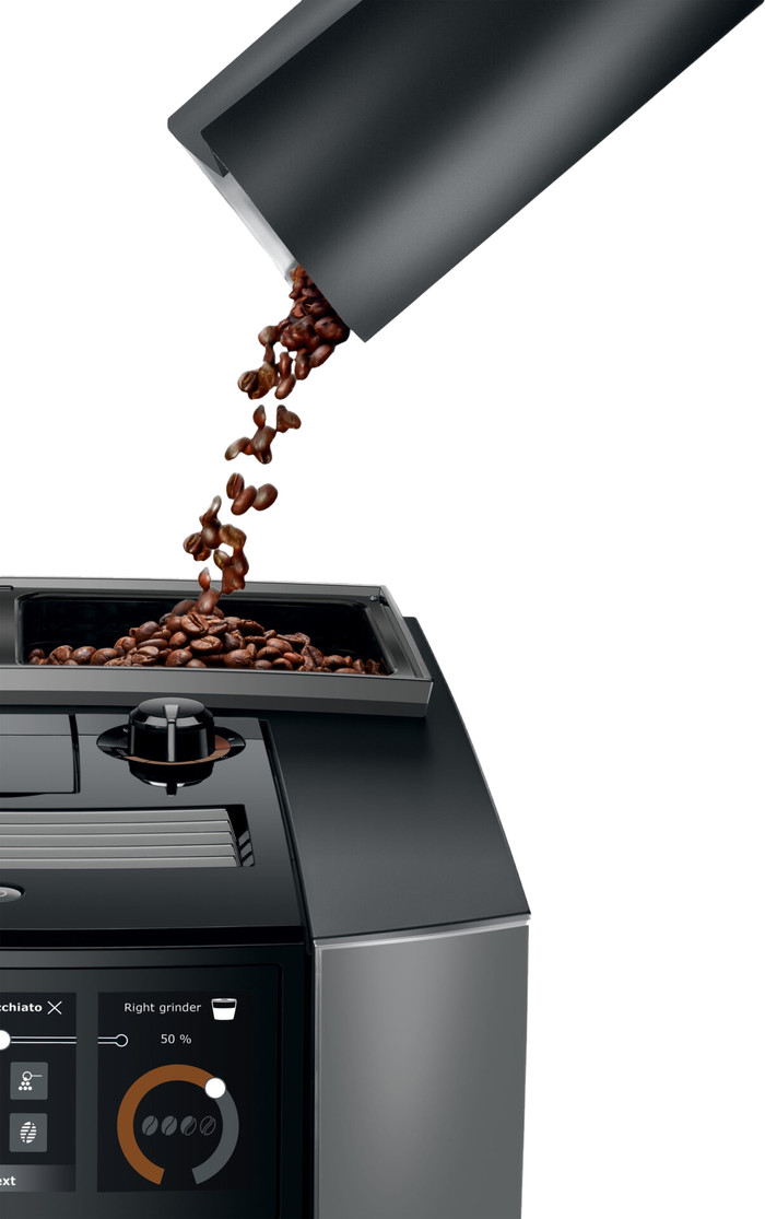 JURA J10 twin Diamond Onyx (EA) detail