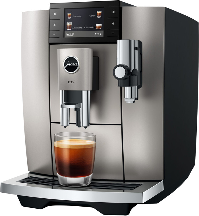 JURA E8 Midnight Silver (ED) rechterkant