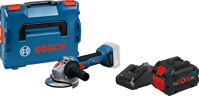 Bosch Professional GWS 18V-8 S 8.0Ah ProCORE Battery Starter Pack Main Image