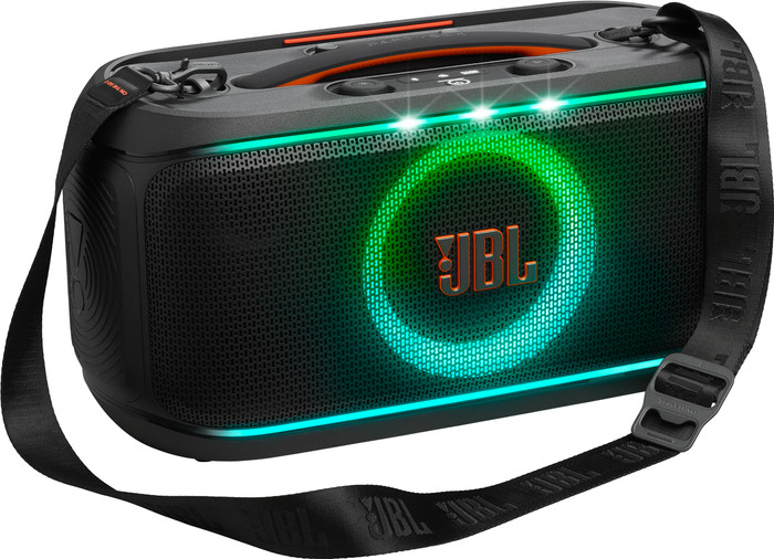 JBL Partybox On The Go 2 Zwart linkerkant