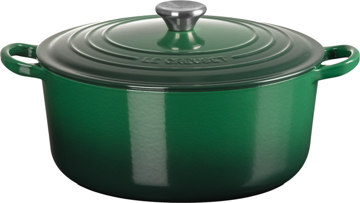 Le Creuset Tradition Round Dutch Oven 26cm Green Main Image