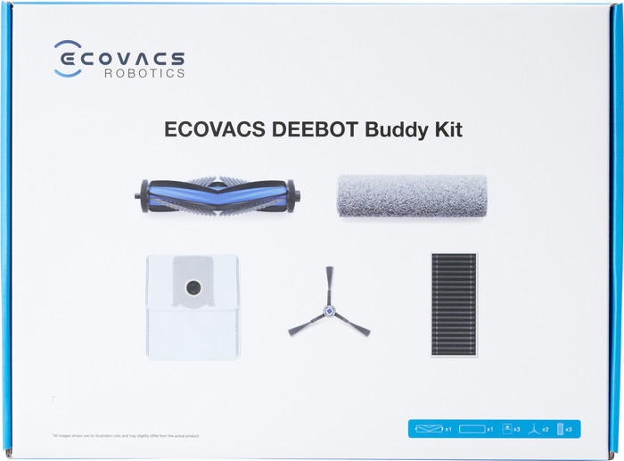 Ecovacs Deebot X8 Onderhoudspakket verpakking